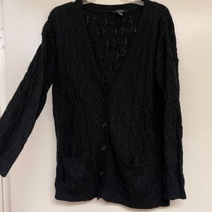 Forever 21 Black Cardigan - Medium